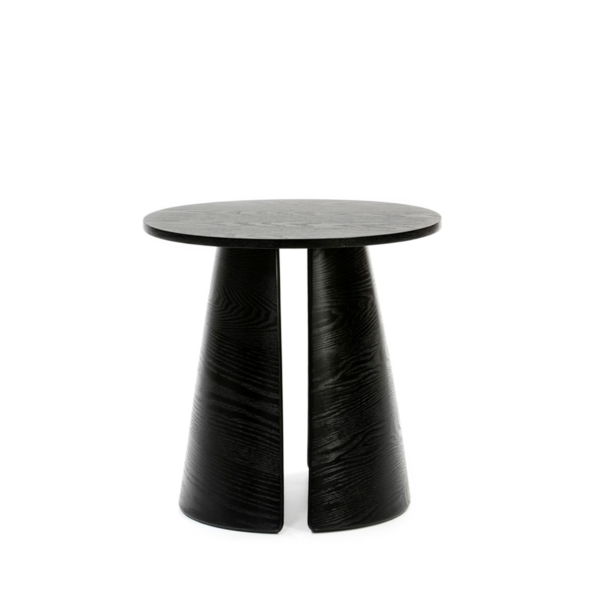 Mesa auxiliar chapa negra - Artikalia - Muebles de diseño