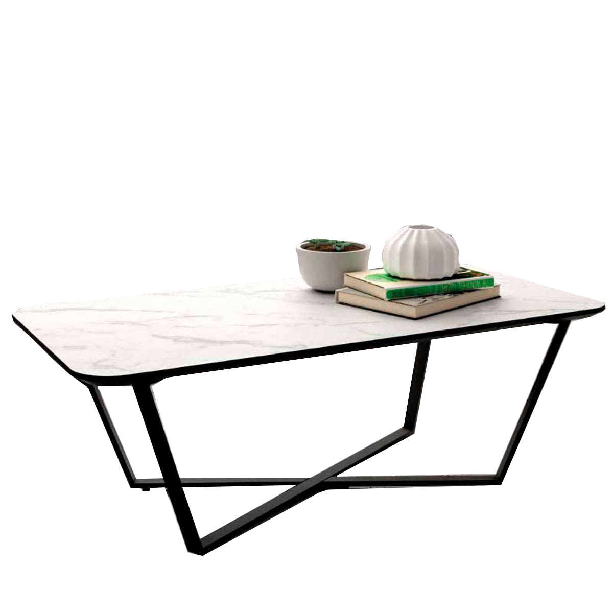 todo lo mejor unir ventilador Mesa rectangular efecto marmol - Artikalia - Muebles de diseño y tendecia