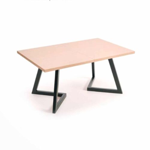Mesa estilo industrial extensible