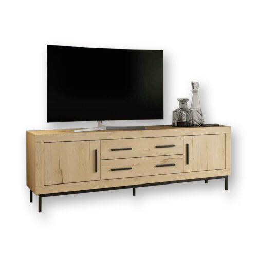 Mueble tv roble personalizable