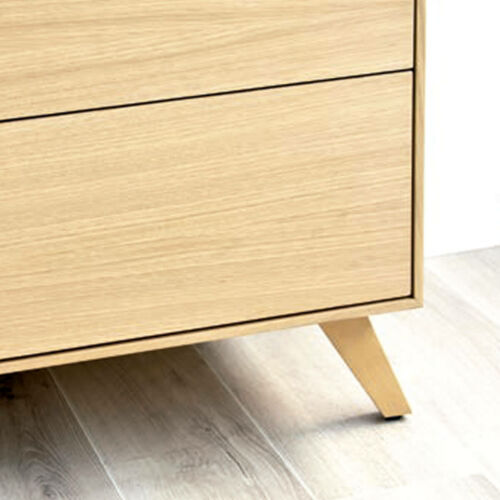 Mueble tv chapa madera diseño sueco