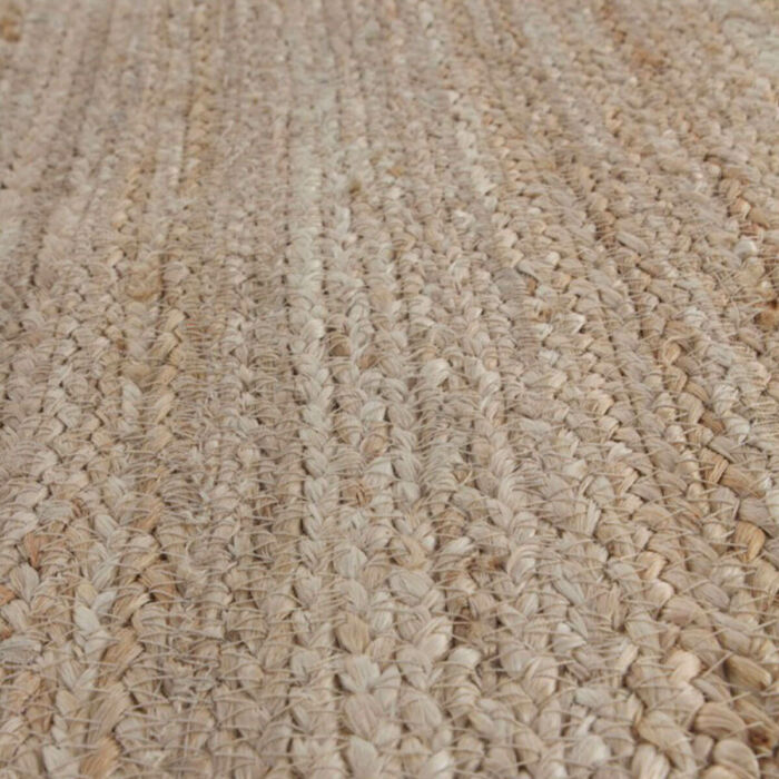 Alfombra rectangular yute natural