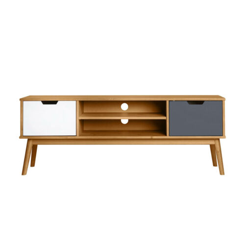 Mueble TV pino tres colores