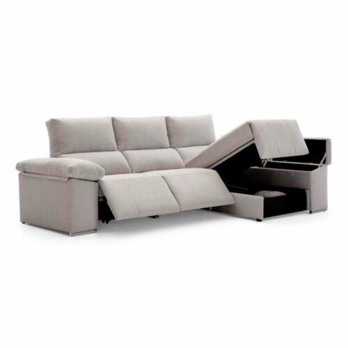 Sofá chaiselongue asientos extensibles