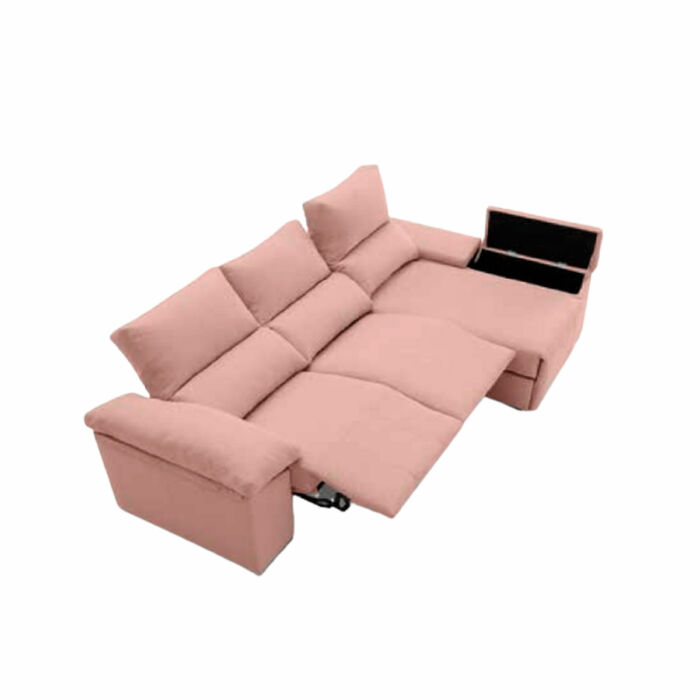 Sofá chaiselongue asientos extensibles