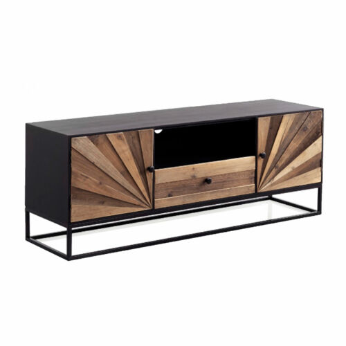 Mueble TV industrial madera laminada