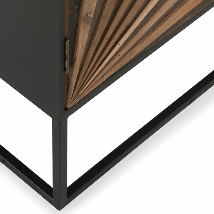 Aparador madera laminada y metal