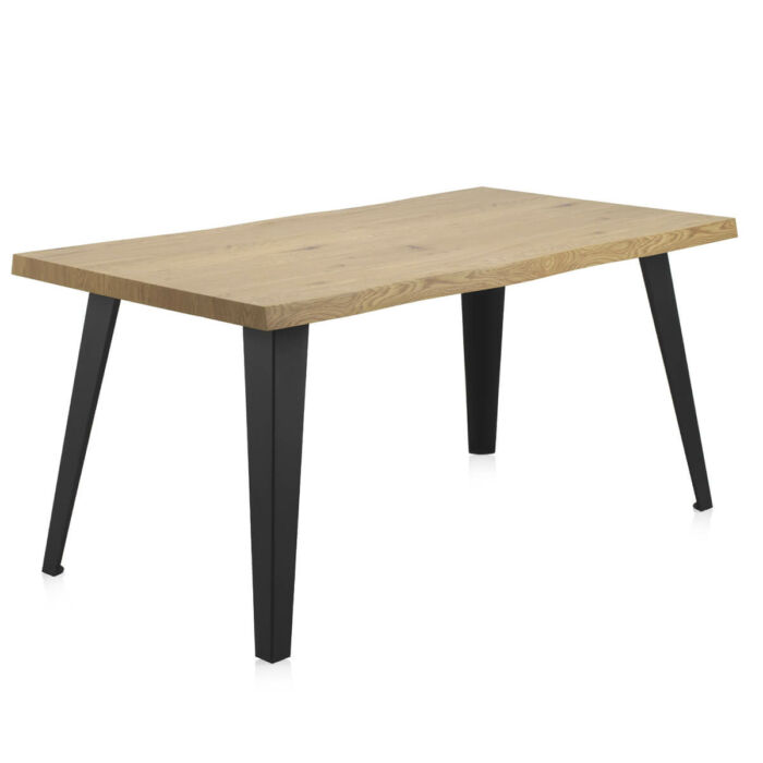 Mesa efecto madera fresno 160cm