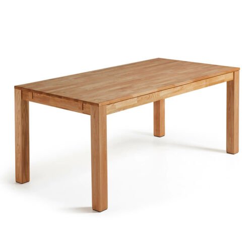 Mesa extensible madera maciza de roble