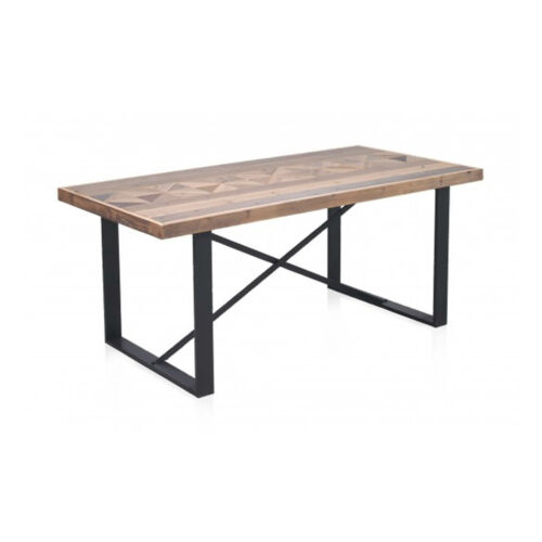 Mesa industrial madera reciclada 180cm