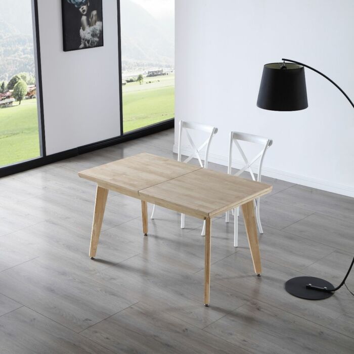 Mesa comedor extensible roble nordish