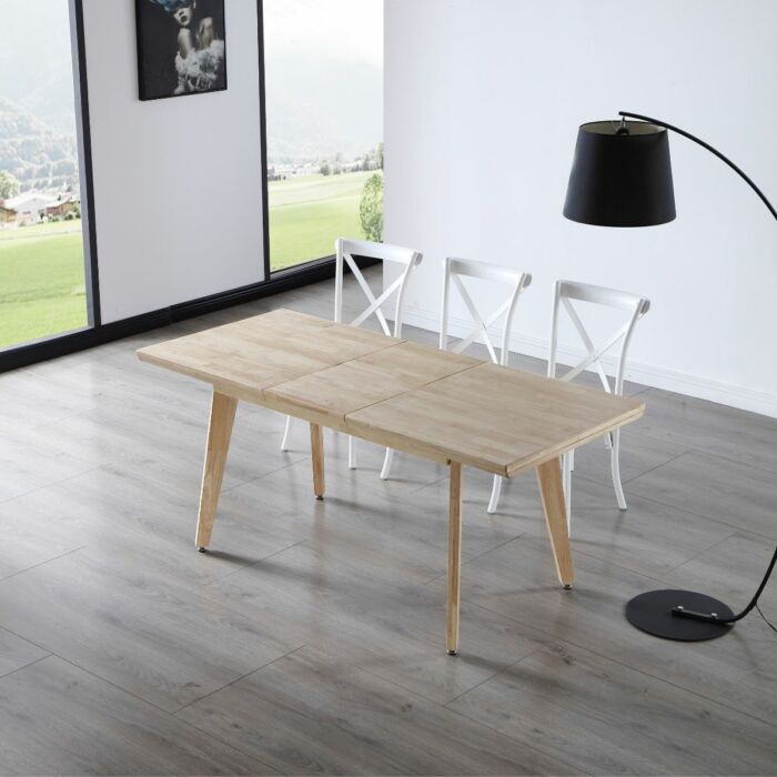 Mesa comedor extensible roble nordish