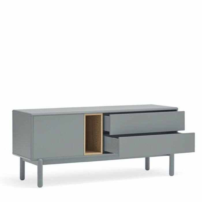 Mueble TV gris perla