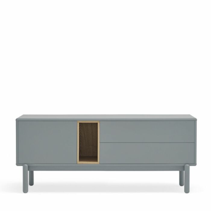 Mueble TV gris perla