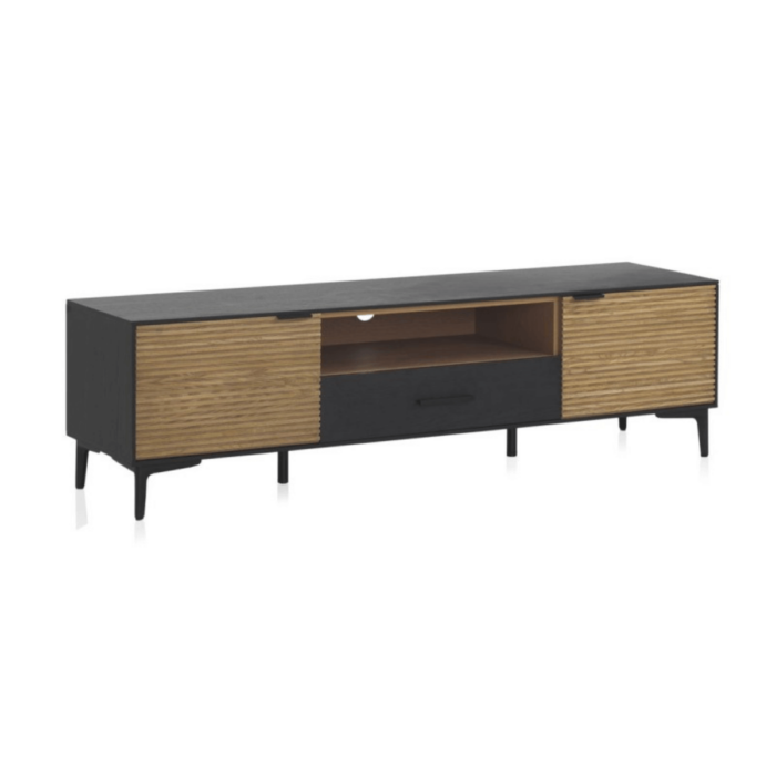 Mueble tv fresno y natural 150cm