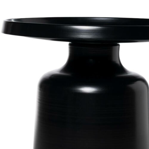 Mesa de centro diseño negro lacado