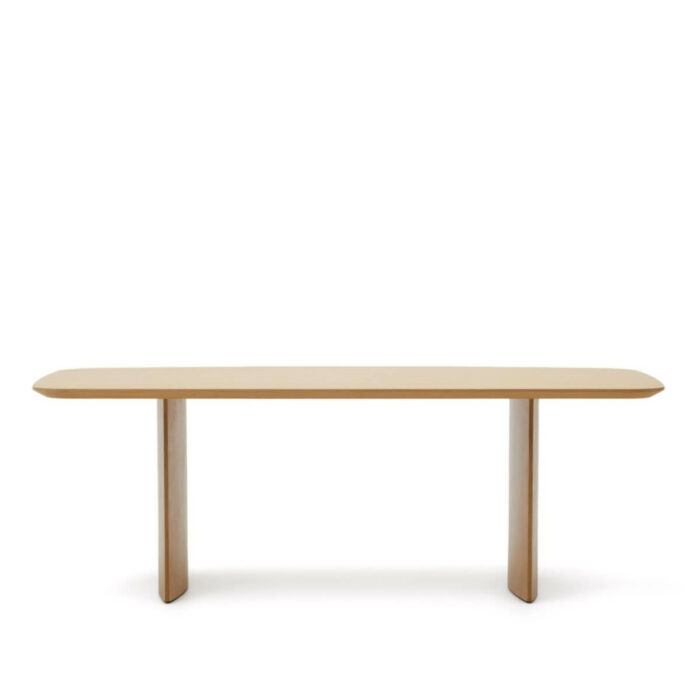 Mesa chapa de roble 240 x 100 cm