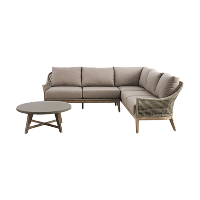 sofa exterior aluminio atezo