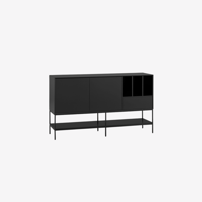 Aparador PLATT 2p1c negro