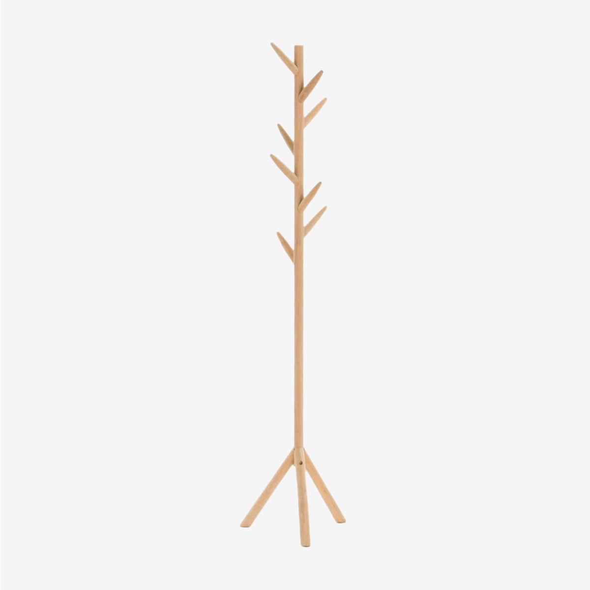 perchero madera abedul