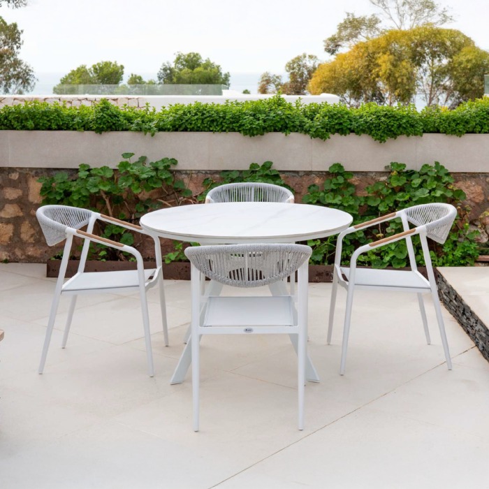 Conjunto exterior mesa aluminio. Set ATACAMA - Imagen 2