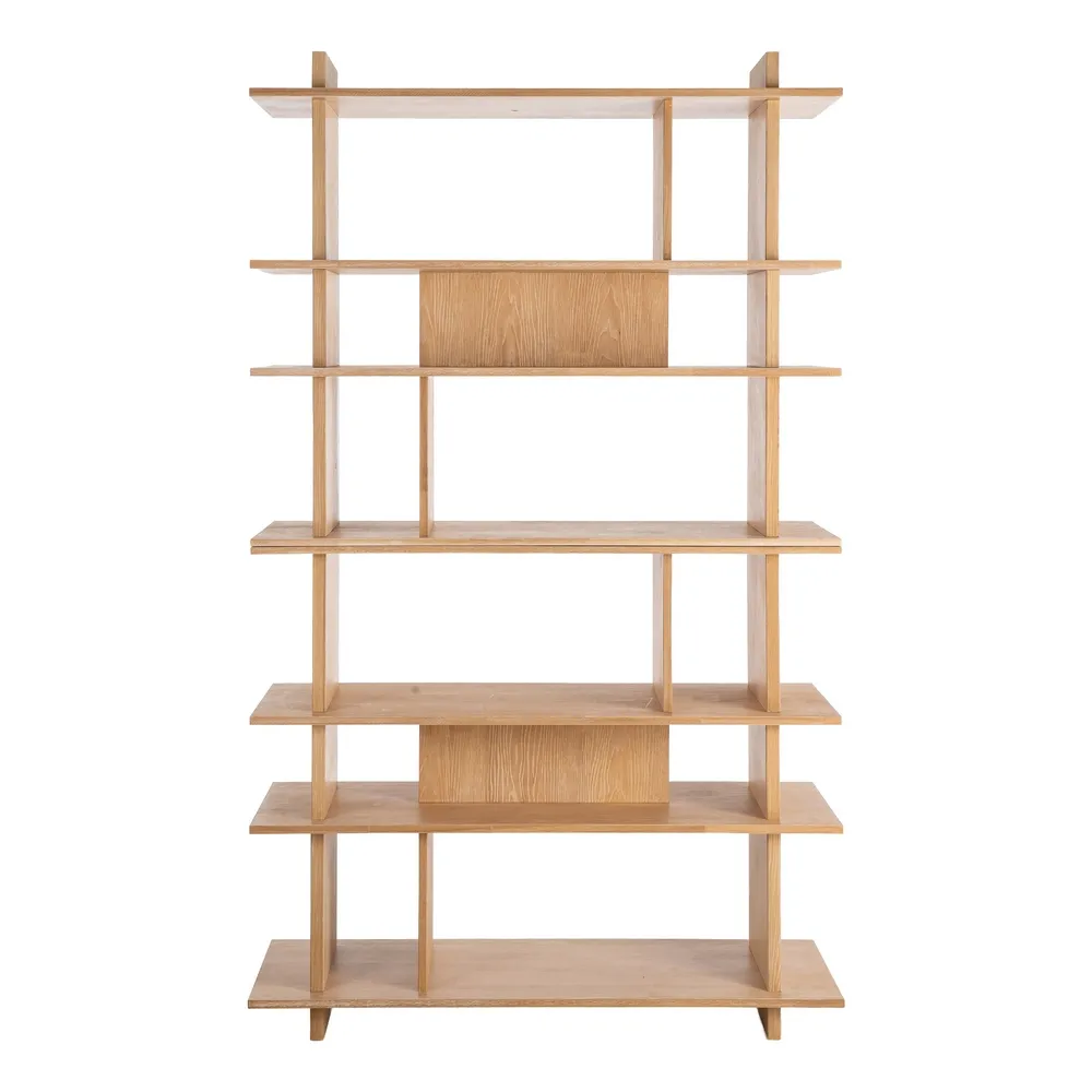 Estantería asimétrica roble Bon