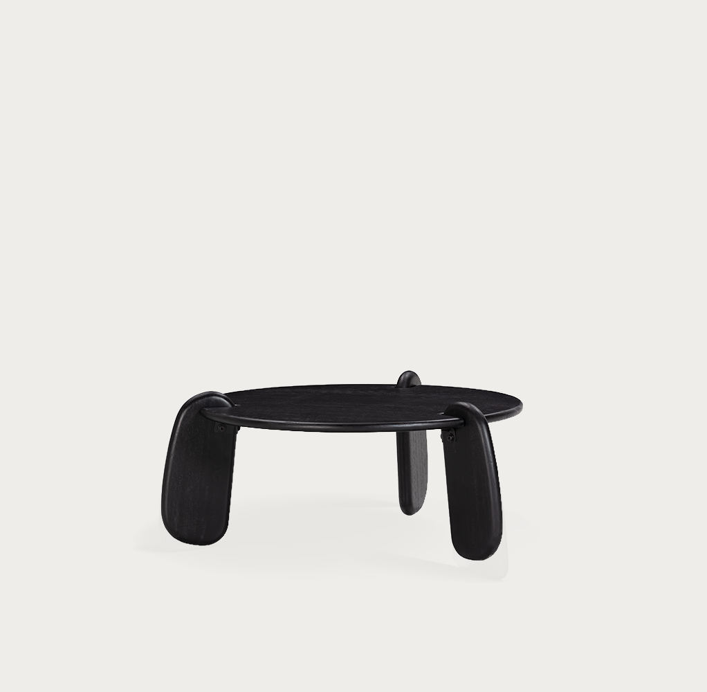 Mesa centro Tami 80cm negro