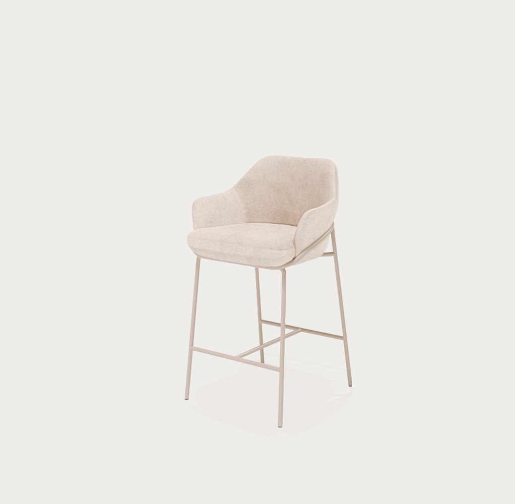 Taburete Tho beige-beige