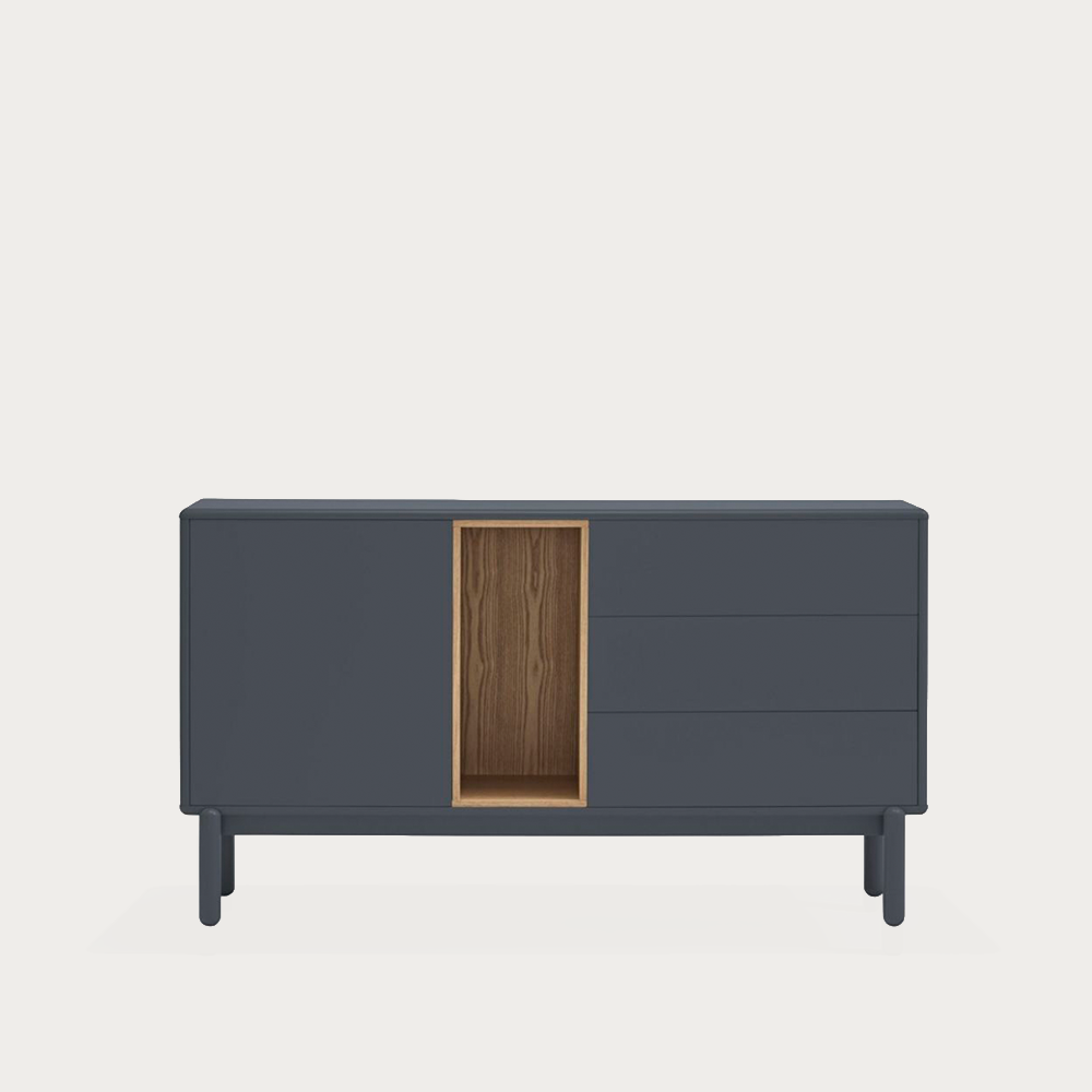 Aparador-gris-antracita-y-roble-140cm-1