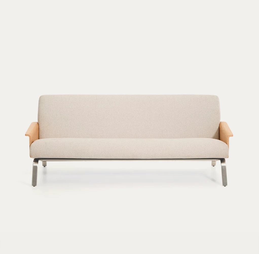 Sofá Amsen chenilla beige