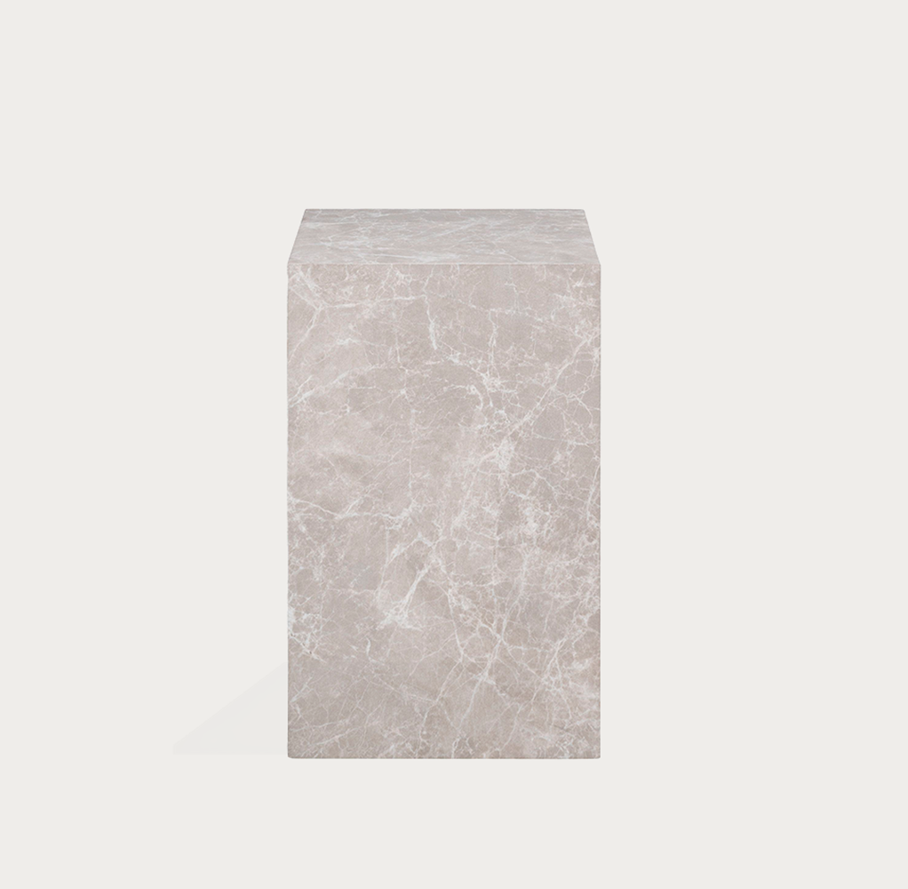 Mesa auxiliar mármol 30cm