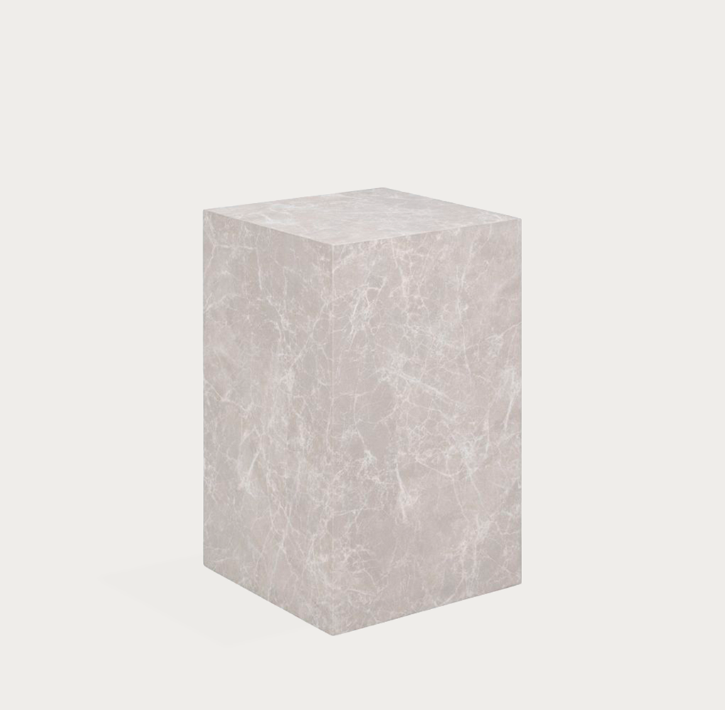 Mesa auxiliar mármol 30cm
